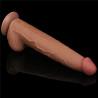 LoveToy SlidingSkin Gode Sliding Skin 26 x 6cm Marron